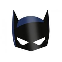 Popierinės kaukės "Batman" 8 vnt.