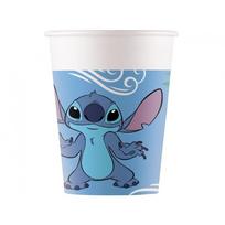 Puodeliai popieriniai su Stičas "Stitch & Angel" (8vnt/200ml)