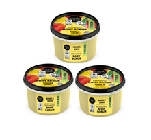 Šveitiklis kūnui ORGANIC SHOP su mangų ekstraktu, 3 x 250 ml