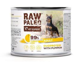 VETEXPERT Raw Paleo Duoprotein Turkey  and  Cod Adult - drėgnas ėdalas šunims - 200g