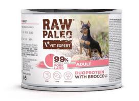 VETEXPERT Raw Paleo Duoprotein Pork  and  Lamb Adult - drėgnas ėdalas šunims - 200g