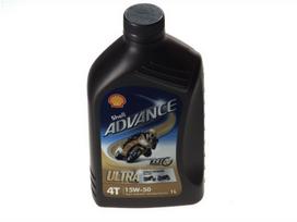 Variklio alyva 4T SHELL ADVANCE ULTRA (1L) 15W50 sintetinis ULTRA 4 15W50 1L