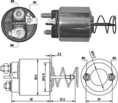 solenoidinis jungiklis, starteris 940113050371