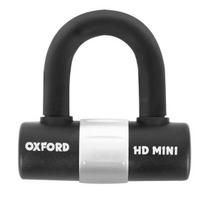 Stabdžių disko užraktas HD Mini OXFORD spalva juoda pirštas 14mm