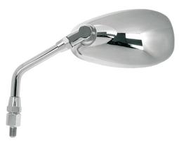 Veidrodis VIC-E431 universalūs 10mm g. dešinysis k. chromuota Tinka: MOTO GUZZI; PIAGGIO/VESPA; SUZUKI