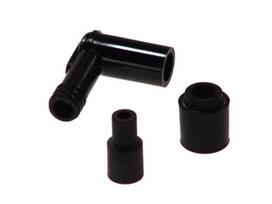 Degimo žvakės antgalis LB05FP 8030, kampas: 90°, žvakės sriegis: 14mm, korpusas: Ebonitas, pypkės spalva: juoda Tinka: KAWASAKI