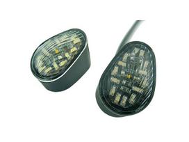 Posūkis VIC-9911 Priekis Dešinė/Kairė, lED posūkio žibintas, kompl. 2 posūkių žibintai) Tinka: YAMAHA