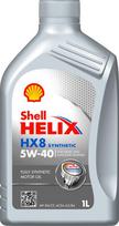 Variklių alyva SHELL Helix (1L) 5W40 sintetinis HELIX HX8 5W40 1L