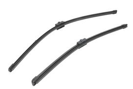 Stiklo valytuvas Flat Blades berėmis 600/475mm (2 vnt.) Priekis su aptaku