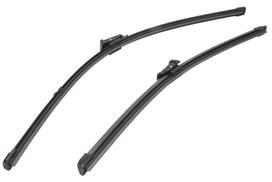 Stiklo valytuvas Flat Blades berėmis 600/475mm (2 vnt.) Priekis su aptaku