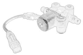 solenoidinis vožtuvas, oro kondicionavimas 81.15407.6000MAN