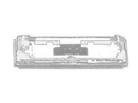 lęšis, valstybinio numerio apšvietimas OE BMW 51 13 8 236 854
