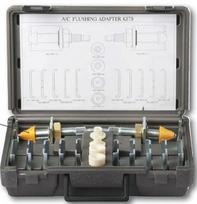 UNIVERSALIŲ ADAPTERIŲ RINKINYS ORO KONDICIONAVIMO SISTEMŲ PLOVIMUI R1234yf/R134a