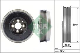 skriemulys, alkūninis velenas 544 0065 10