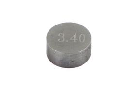 Vožtuvo plokštelė PZ748340 7,48mm x3,4mm, Tinka: CAGIVA; GAS GAS; HONDA; KAWASAKI; SUZUKI; TRIUMPH; YAMAHA
