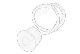 jungiklis, galinės durys OE MAZDA D651-62-4B0B