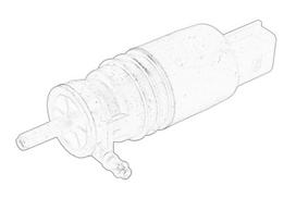 Priekinių žibintų apiplovimo siurblys OE VW 3D0 955 681