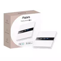 Aqara Display Switch V1 Išmanus 2 kanalų zigbee, Bluetooth jungiklis (WS-K02D)