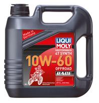 Variklio alyva 4T LIQUI MOLY OFF ROAD RACE (4L) 10W60 sintetinis LIM3054 10W60 4L RACE OFF