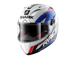 Šalmas Integralinis SHARK RACE-R PRO SAUER spalva balta