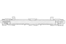 Stogo skersiniu akle OE OPEL 13125723