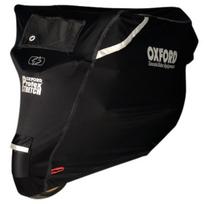 Motociklo užvalkalas OXFORD PROTEX STRETCH Outdoor CV1 spalva juoda, matmuo M