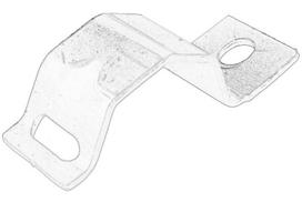 rėmas, stabilizatoriaus tvirtinimas OE MITSUBISHI MR132121