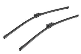 Stiklo valytuvas Visioflex berėmis 550/475mm (2 vnt.) Priekis su aptaku