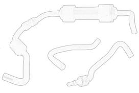 Oro tiekimo vamzdis OE VW 04L 131 055B