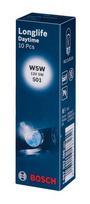 Lemputė W5W (10 vnt.) Longlife Daytime 12V 5W