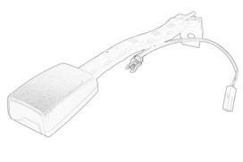 saugos diržas OE VW 5P0 857 755HQVZ