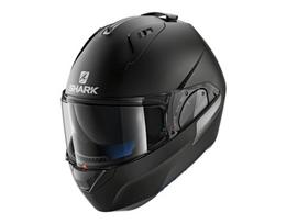 Šalmas su pasmakre SHARK EVO-ONE 2 BLANK spalva juoda/matinė