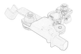 Akumuliatoriaus gnybtai OE PEUGEOT 9815524580