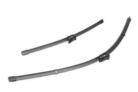 Stiklo valytuvas Flat Blades berėmis 650/400mm (2 vnt.) Priekis su aptaku