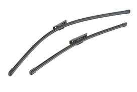 Stiklo valytuvas Flat Blades berėmis 650/450mm (2 vnt.) Priekis su aptaku