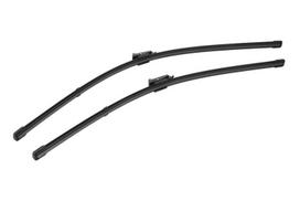 Stiklo valytuvas Flat Blades berėmis 650/550mm (2 vnt.) Priekis su aptaku