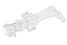 Priekinių žibintų apiplovimo purkštukas OE SKODA 5E0 955 965C