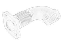Vamzdis, EGR vožtuvas OE VW 04L 131 521BH