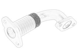 Vamzdis, EGR vožtuvas OE VW 04L 131 521BF