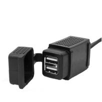 Elektros įranga Gniazdo USB DC 12-24V; DC 5V/3.1A (laido ilgis: 2 m; Motociklų)