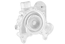 Aušinimo skysčio siurblys OE DEUTZ 04901740-DEUTZ