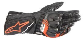 Pirštinės Sportiniai ALPINESTARS SP-8 V3 spalva fluorescentinis/juoda/raudona
