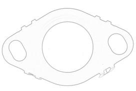 Tarpiklis, EGR vožtuvo vamzdelis OE PEUGEOT 9803844580