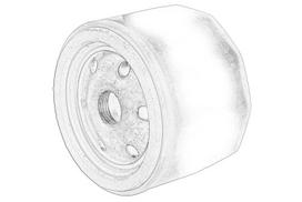 oro filtras, turbokompresorius 500086330