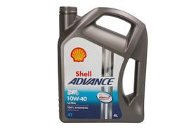 Variklio alyva 4T SHELL ADVANCE ULTRA (4L) 10W40 sintetinis ULTRA 4 10W40 4L