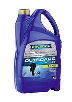 Variklio alyva 4T RAVENOL (4L) 10W30 Pusiau sintetinė RAV OUTBOARD SEMI10W30 4L