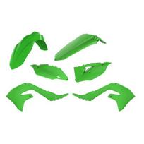 Bekelės plastikų aksesuarai, spalva Žalia Tinka: KAWASAKI KX 250/450 2019-2022