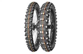 Padanga motociklams bekelėms MITAS 60/100-14 TT 29M TERRA FORCE-MX SM WIN FRIC WHITE STRIPE Vairuojamoji