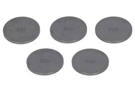 Vožtuvo plokštelė PZ295205/5 29,5mm x2,05mm, Plienas, (5 vnt.) Tinka: SUZUKI