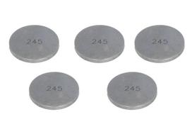 Vožtuvo plokštelė PZ25245/5 25mm x2,45mm, (5 vnt.) Tinka: HONDA; TRIUMPH; YAMAHA